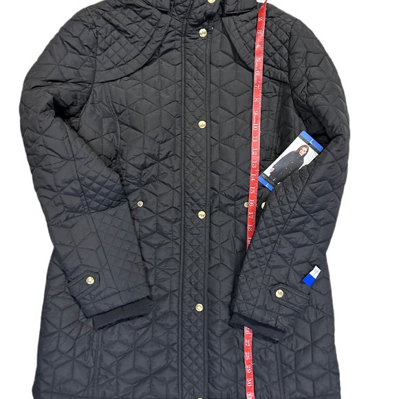 COPY - Weather Proof Womens Hooded Midweight Quilted Walker Jacket - Picture 2 of 2